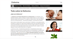 Desktop Screenshot of infooxitocina.com
