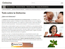 Tablet Screenshot of infooxitocina.com